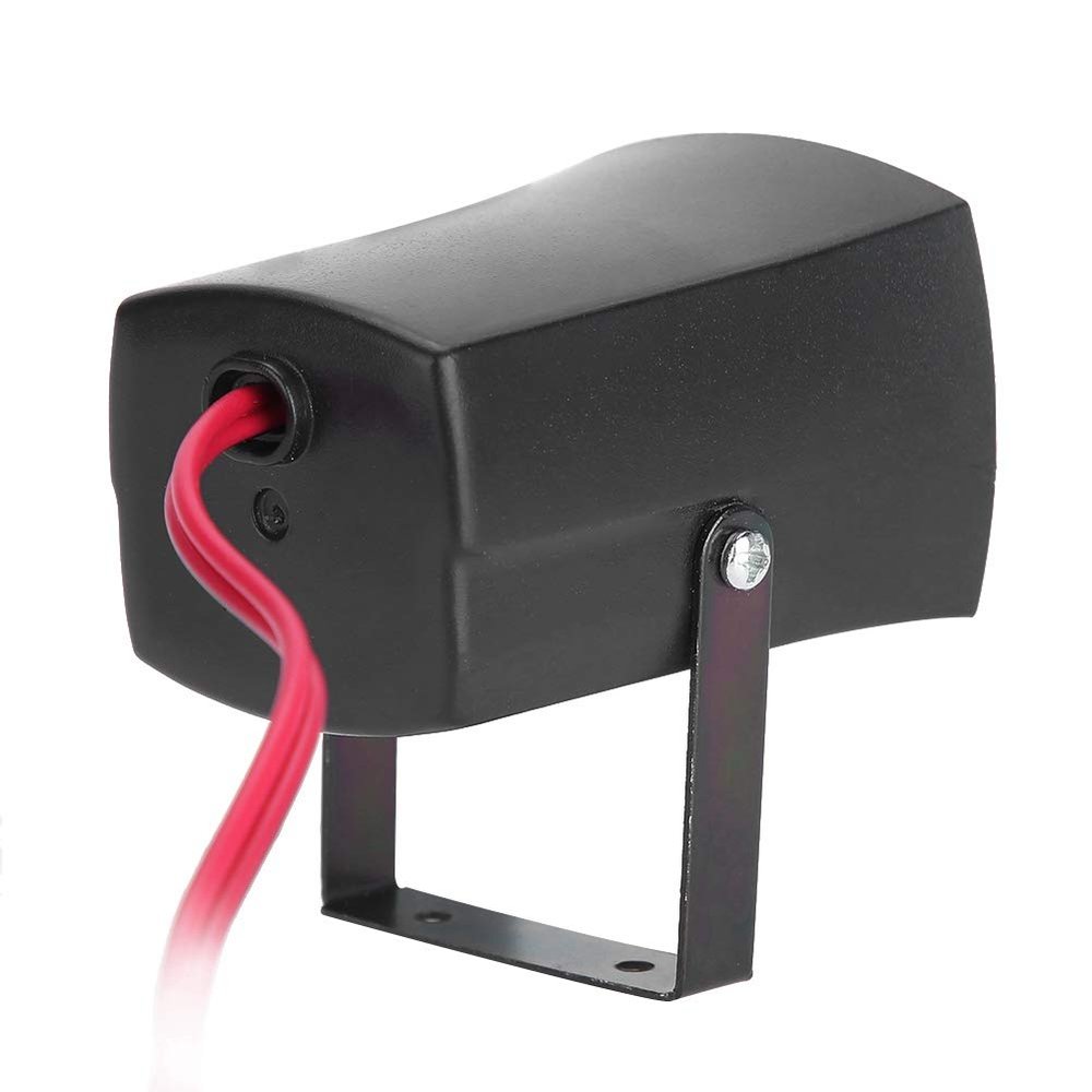 Car Reversing Horn 12V Universal Backup Alarm with 6 Adjustable Tones 110 120dB Buzzer for Enhanced Vehicle