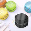 ODISTAR Desktop Vacuum Cleaner,Mini Table dust Sweeper Energy Saving,High Endurance up to 400 mins,Cordless&360 Rotatable Design for Cleaning Hairs,Crumbs,Computer Keyboard (Black Charging) view 4