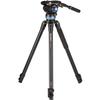 Benro Heavy-Duty Aluminum Video Tripod with S8PRO Fluid Head, Smooth Pan/Tilt Drag, 75mm Flat Base & Stable Three-Stage Legs for Cinema, DSLR and Mirrorless Camera Rigs (A373FBS8PRO) view 1