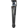 Benro Heavy-Duty Aluminum Video Tripod with S8PRO Fluid Head, Smooth Pan/Tilt Drag, 75mm Flat Base & Stable Three-Stage Legs for Cinema, DSLR and Mirrorless Camera Rigs (A373FBS8PRO) view 2
