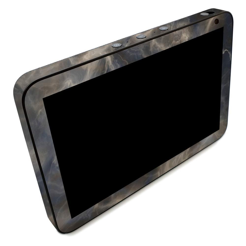 MightySkins Skin for Amazon Echo Show 8 (Gen 1) - Stormy Marble | Protective Viny wrap | Easy to Apply and Change Style | Made in The USA