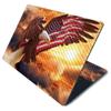 MightySkins Carbon Fiber Skin for Microsoft Surface Laptop 3 15" - Bald Eagle | Protective, Durable Textured Carbon Fiber Finish | Easy to Apply, Remove, and Change Styles | Made in The USA view 1