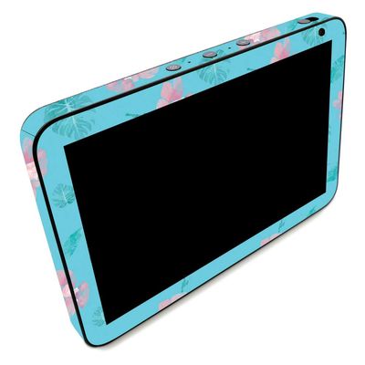 MightySkins Skin for Amazon Echo Show 8 (Gen 1) - Water Flowers | Protective Viny wrap | Easy to Apply and Change Style | Made in The USA