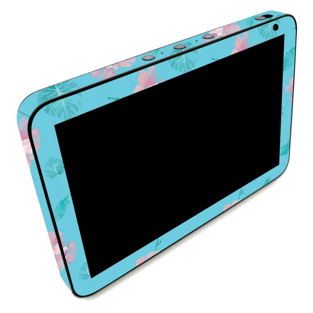 MightySkins Skin for Amazon Echo Show 8 (Gen 1) - Water Flowers | Protective Viny wrap | Easy to Apply and Change Style | Made in The USA