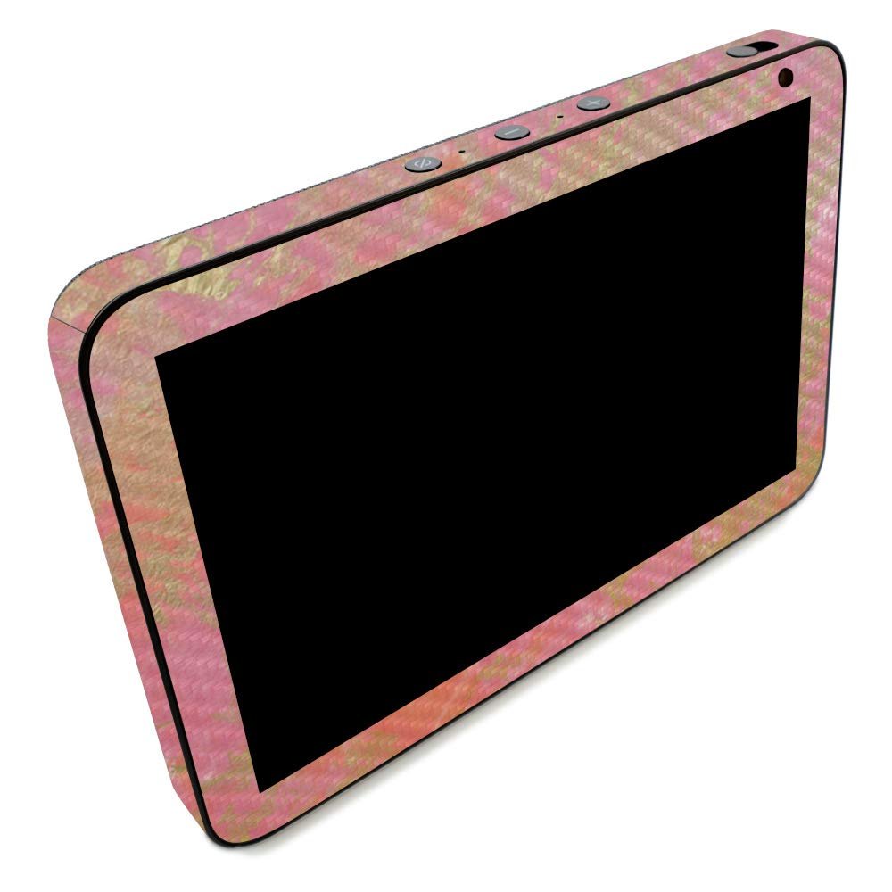 MightySkins Carbon Fiber Skin for Amazon Echo Show 8 (Gen 1) - Thai Marble | Durable Textured Carbon Fiber Finish | Easy to Apply and Change Style | Made in The USA