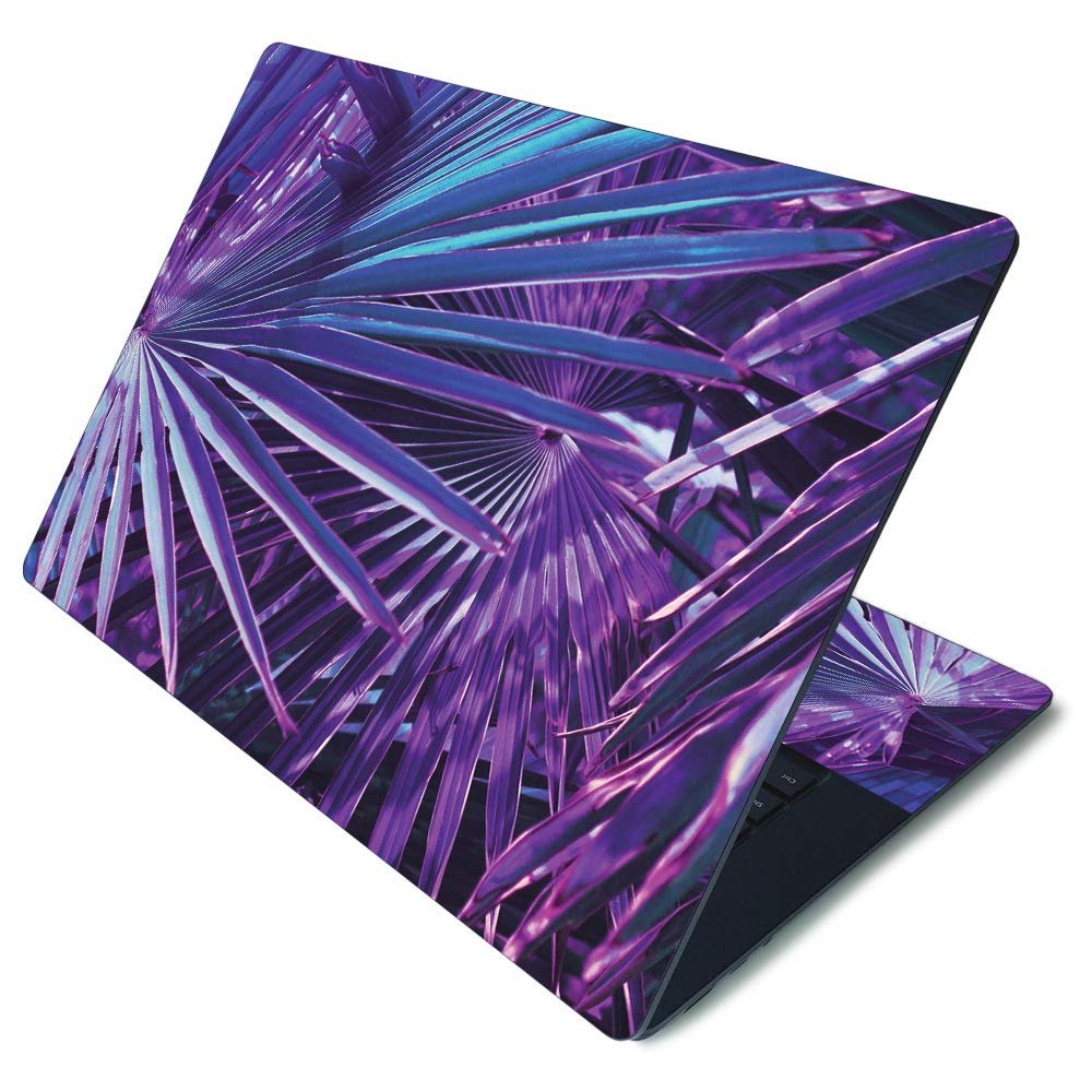 MightySkins Skin for Microsoft Surface Laptop 3 15" - Neon Palms | Protective, Durable, and Unique Vinyl Decal wrap Cover | Easy to Apply, Remove, and Change Styles | Made in The USA
