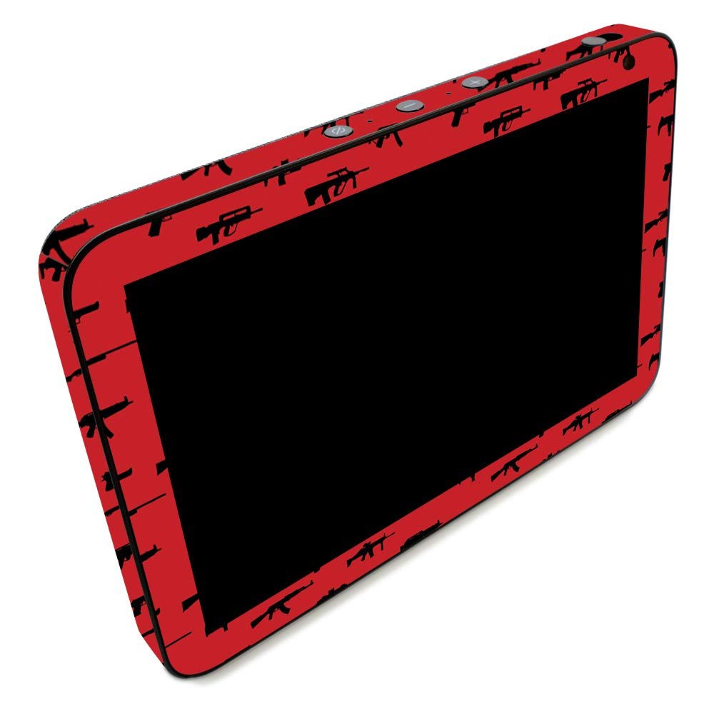 MightySkins Skin for Amazon Echo Show 8 (Gen 1) - Guns | Protective Viny wrap | Easy to Apply and Change Style | Made in The USA