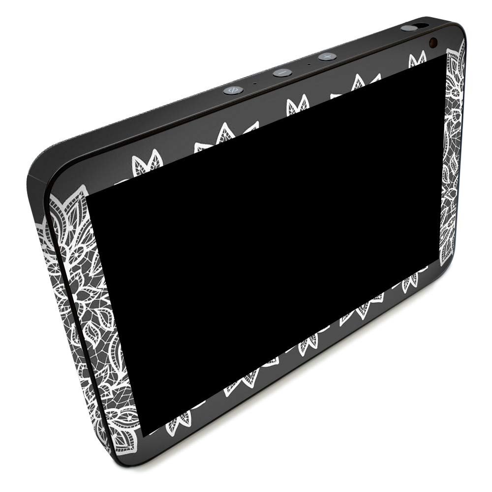 MightySkins Skin for Amazon Echo Show 8 (Gen 1) - Floral Lace | Protective Viny wrap | Easy to Apply and Change Style | Made in The USA