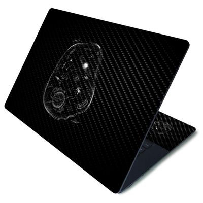 MightySkins Carbon Fiber Skin for Microsoft Surface Laptop 3 15" - Space Cell | Protective, Durable Textured Carbon Fiber Finish | Easy to Apply, Remove, and Change Styles | Made in The USA