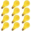 Industrial Performance Specialty 60A19/Y, 60 Watt, 130 Volt, A19, Medium Base, Cermaic Yellow Light Bulb (12 Pack) view 2