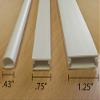 Kable Kontrol Wall Cord Cover Cable Raceways  3-Way T Fitting  1.25 Width  0.43 Height  1 Pc/Pack | Paintable White PVC | TV Wire Concealer | Plastic Wire Conduit view 2