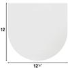 12" Record Round Bottom Inner Sleeves - High Density Polyethylene - 2mil - #12IH02R - Set of 50 view 4