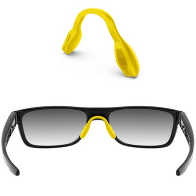 ToughAsNails Standard Fit Yellow Replacement Nose Pads Pieces for Oakley Split Shot OO9416 Sunglasses