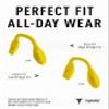 ToughAsNails Standard Fit Yellow Replacement Nose Pads Pieces for Oakley Split Shot OO9416 Sunglasses view 2