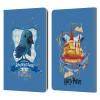 Head Case Designs Officially Licensed Harry Potter Ravenclaw Deathly Hallows II Leather Wallet Case Compatible with Kindle Paperwhite 1/2 / 3 view 1