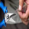 CUDA 5.25" Titanium Bonded Mini Snips Compact Durable Fishing Braid, Mono & Fluorocarbon Cutter for Saltwater & Freshwater Use with Internal Spring view 2