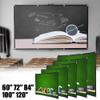 XGao 16:9 HD Projector Screen, Portable Video Screen Widescreen Foldable Anti-Crease Indoor Outdoor Projection Movie Screen for Office Home Theater Entertainment Support Double Sided (120inch) view 3
