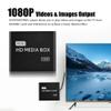 1080 HD Media Player with 100Mbps Decoding Rate, Automatic Identification Output Cable, Support SD/MMC Card, USB Input, AV//YPbPr Output.(US Plug) view 4