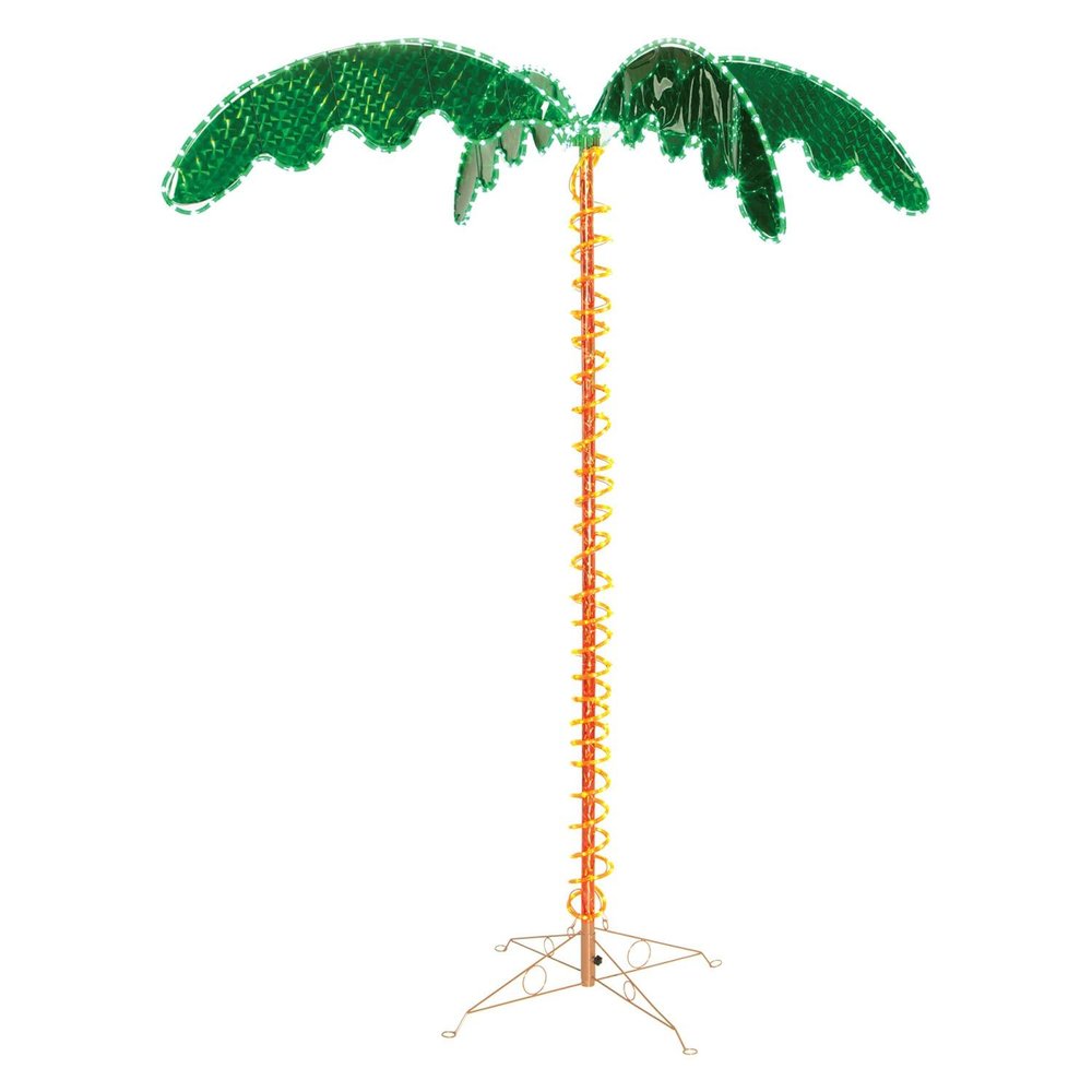 Faulkner Furniture 20522 7 Led Palm Tree 120v Yard Light