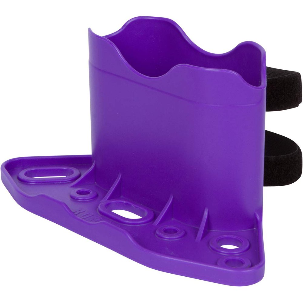 ROBOCUP Holster (Purple) Universal Phone Holder with Strap Design | Organization Storage Caddy for Boat, Golf Cart and Umbrellas | Securely Holds Fishing Tackle, Marine Gear and Tools.