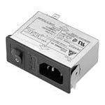 Delta 06AK2D Power Line Filters Single 115V 6A, 250V 4A, IEC Snap-in N/A-Lug