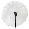 Fotodiox Pro 72in Parabolic Shoot-Through Umbrella Kit with Diffusion Cover - 16-Rib Translucent Photographic Umbrella view 3