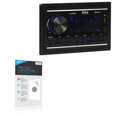BoxWave Screen Protector Compatible with BOSS Audio 810BRGB - ClearTouch Crystal (2-Pack), HD Film Skin - Shields from Scratches