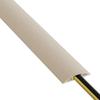 D-Line 6ft Floor Cord Cover, Cable Protector, Hide Extension Cords, Protect Cords, Prevent Cable Trips, Heavy Duty Cord Hider - Cable Cavity = 0.63" (W) x 0.31" (H) - Beige view 1