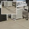 D-Line 6ft Floor Cord Cover, Cable Protector, Hide Extension Cords, Protect Cords, Prevent Cable Trips, Heavy Duty Cord Hider - Cable Cavity = 0.63" (W) x 0.31" (H) - Beige view 4
