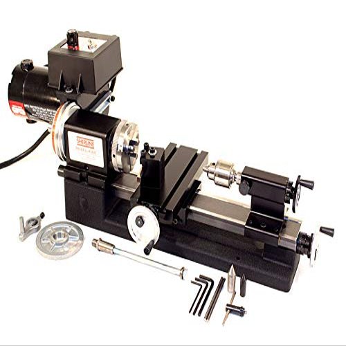 Sherline 4500A (INCH Version) 3.5" X 8 Lathe with Zero Adjustable Handwheels + Package A (CNC Upgrade not Included but can be Purchase Separately.)