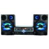 IQ Sound IQ-9000BT Premium 160W Hi-Fi Audio System with Bluetooth, DVD/CD/MP3/WMA Compatible, USB, FM Radio, LED Display, Speaker Lights, Remote Control, 2 Microphone Inputs, AV Output, AUX Input view 1