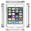 Case for iPod Touch 7, Clear Transparent Flexible TPU Cover [with Shock Absorbing Bumper Corners] for Apple iPod Touch 5th 6th 7th Gen view 2