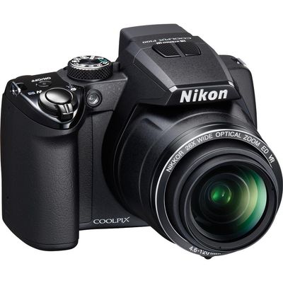 Nikon Coolpix P100 10 MP Digital Camera with 26x Optical Vibration Reduction (VR) Zoom and 3-Inch LCD (Black) (OLD MODEL) (Renewed)