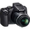 Nikon Coolpix P100 10 MP Digital Camera with 26x Optical Vibration Reduction (VR) Zoom and 3-Inch LCD (Black) (OLD MODEL) (Renewed) view 1