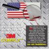 21 Pack Hard Hat Patriotic American USA Flag Decal Sticker Combo Variety Pack 3M Vinyl Peel and Stick Signs view 2