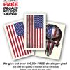 21 Pack Hard Hat Patriotic American USA Flag Decal Sticker Combo Variety Pack 3M Vinyl Peel and Stick Signs view 3