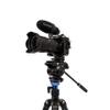 Benro S4 PRO Flat Base Fluid Video Head, 8.8 lb. Max, 2 Step Counterbalance (1&2), 1/4"-20 Accessory Mounts, 3/8"-16 Head Mount, w/Pan Arm- Black (S4PRO) view 2