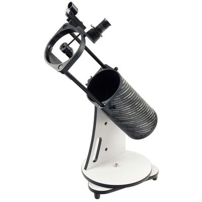 Sky-Watcher Sky-Watcher Heritage 130mm Tabletop Dobsonian 5-inch Aperture Telescope Innovative Collapsible Design Easy to Use, Perfect for Beginners, Black/White (S11705)