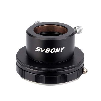 SVBONY SV149 Camera Lens Adapter for Canon DSLR Cameras Lens to 1.25 inch Eyepiece Adapter for Photography Guiding