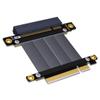 ADT-LINK PCIe X8 to X8 Adapter Cable for Graphics Video Card PCI Express Extender PCIe X8 to PCIe X8 Slot Extension Cable for 1U 2U Server (50CM) view 1