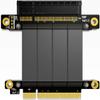 ADT-LINK PCIe X8 to X8 Adapter Cable for Graphics Video Card PCI Express Extender PCIe X8 to PCIe X8 Slot Extension Cable for 1U 2U Server (50CM) view 3