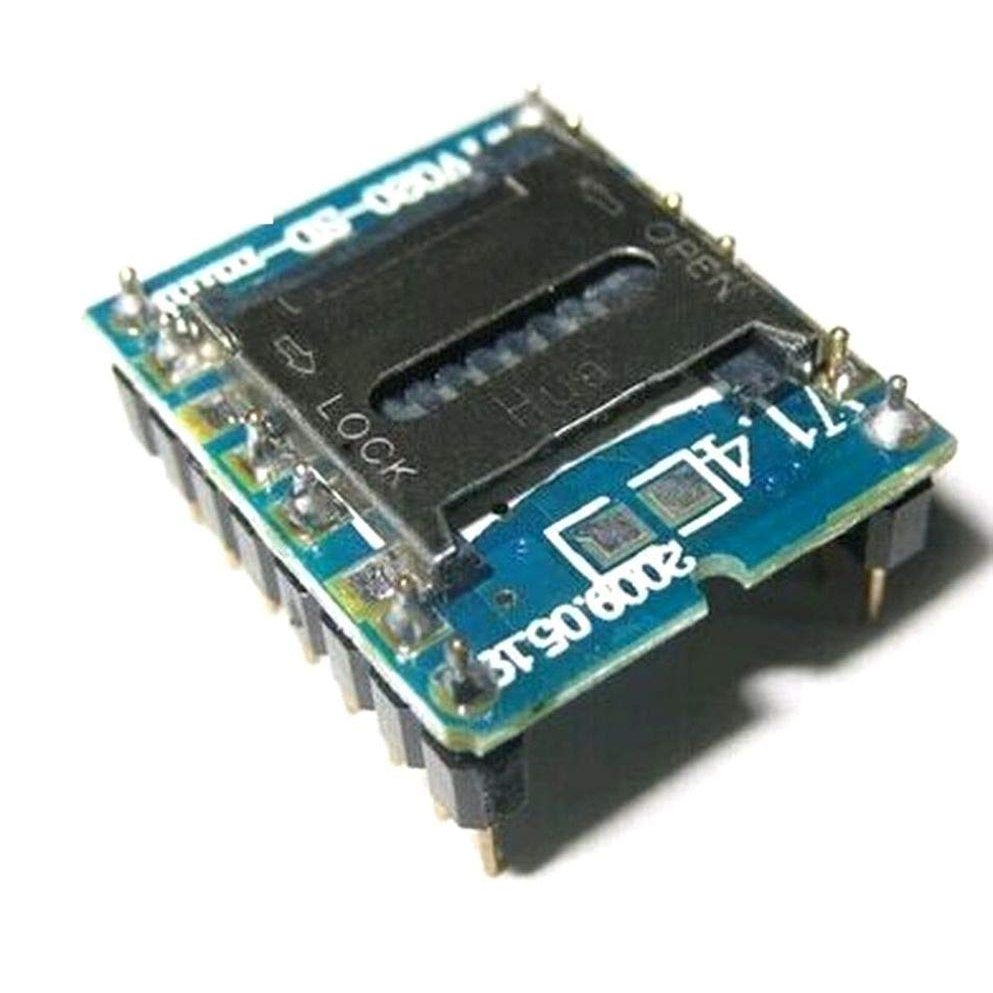 GalaxyElec WTV020 WTV020-SD WTV020SD-20SS Mini SD Card MP3 Sound Module Voice Module H14