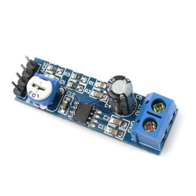 GalaxyElec 50pcs LM386 Audio Amplifier Module 200 Times 5V-12V Input 10K Resistance H41