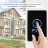 Touch Sensor Door Exit Release Button Switch LED Light,Touch Sensor Pannel for for Access Control System, Entrance and Exit Switch. view 3