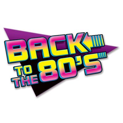 Club Pack of 12 Vibrantly Colored Neon Back to The 80's Sign Party Decor 24"