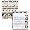 MightySkins Carbon Fiber Skin for Amazon Kindle Oasis 7" (9th Gen) - Lodge Stripes | Protective, Durable Textured Carbon Fiber Finish | Easy to Apply, Remove, and Change Styles | Made in The USA view 1