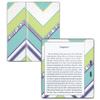 MightySkins Carbon Fiber Skin for Amazon Kindle Oasis 7" (9th Gen) - Pastel Chevron | Protective, Durable Textured Carbon Fiber Finish | Easy to Apply, Remove, and Change Styles | Made in The USA view 1