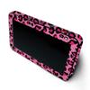 MightySkins Carbon Fiber Skin for Amazon Echo Show 5 (Gen 1 & Gen 2) - Pink Leopard | Durable Textured Carbon Fiber Finish | Easy to Apply and Change Style | Made in The USA view 1