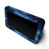 MightySkins Carbon Fiber Skin for Amazon Echo Show 5 (Gen 1 & Gen 2) - Blue Mystic Flames | Durable Textured Carbon Fiber Finish | Easy to Apply and Change Style | Made in The USA view 1