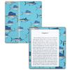 MightySkins Carbon Fiber Skin for Amazon Kindle Oasis 7" (9th Gen) - Billfish Stripes | Protective, Durable Textured Carbon Fiber Finish | Easy to Apply, Remove, and Change Styles | Made in The USA